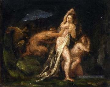Satyres et Nymphes Paul Cézanne Peinture à l'huile